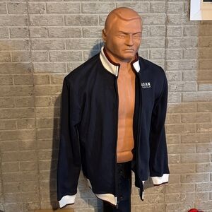 Indian Motorcycle Men's Black Bomber Jacket